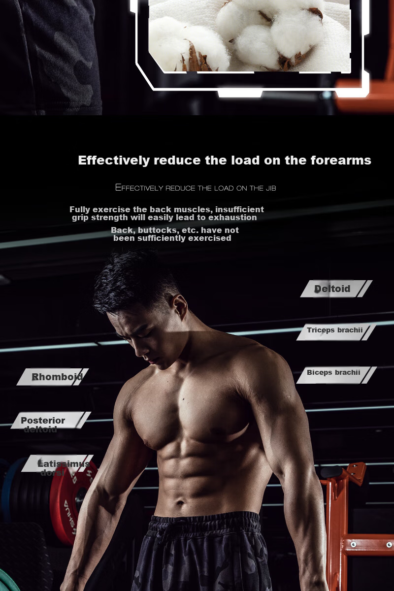 LARASTAR Pull-Up Assist Band for Fitness, Weightlifting, Grip Strength, Rowing, Hand Protection And Pull-Ups 4