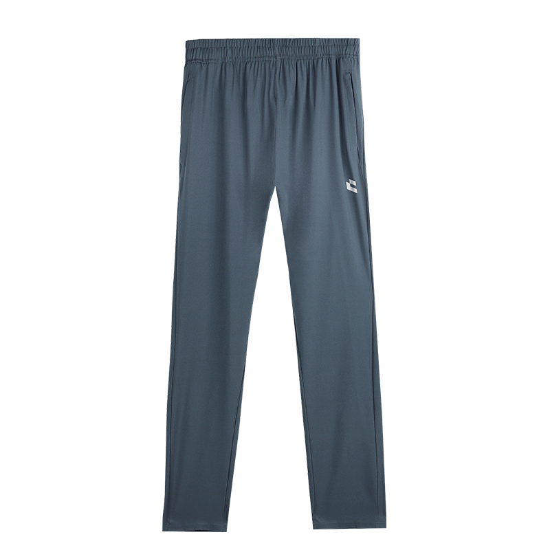 BURUITE Men's Summer Sports Pants Ice Silk Quick-Dry Lightweight Casual Fitness Running Loose Cropped Woven Pants for Physical Exam
