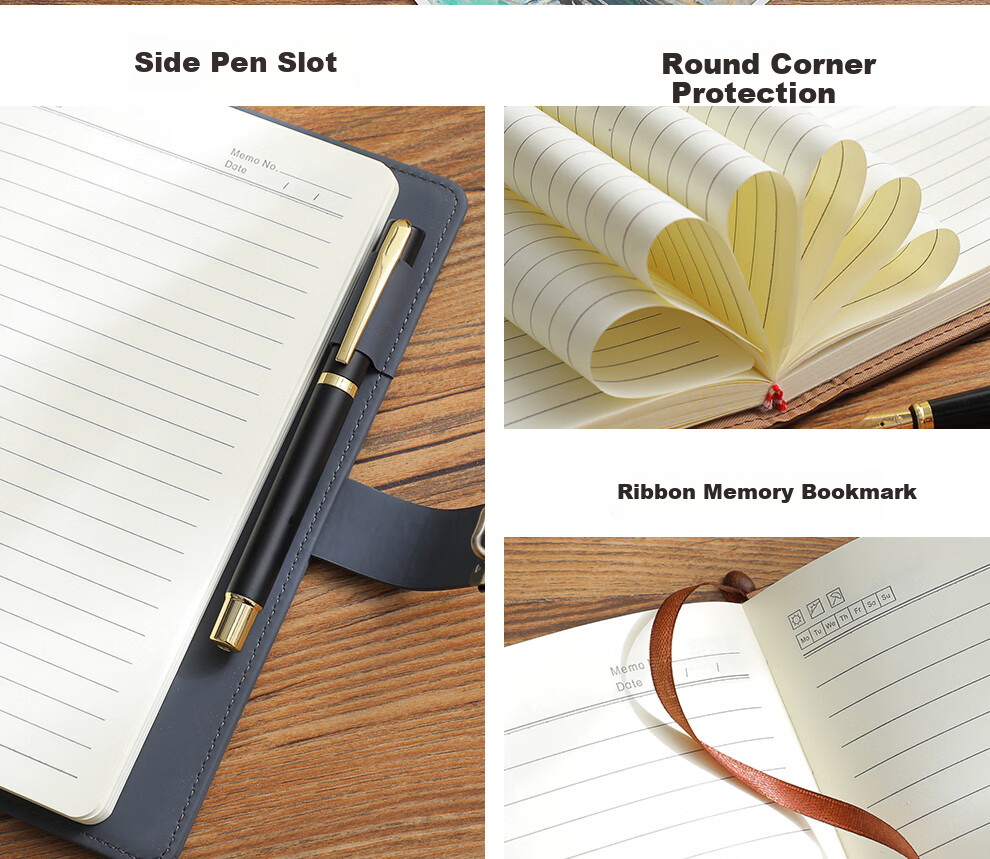 Jiaranheng Inspirational Password Lock Notebook, A5 Size with Password Lock, Creative Motivational Cover, Journal for Adults, Diary, Business Simple Office Stationery, Customizable - A5 Brow 8