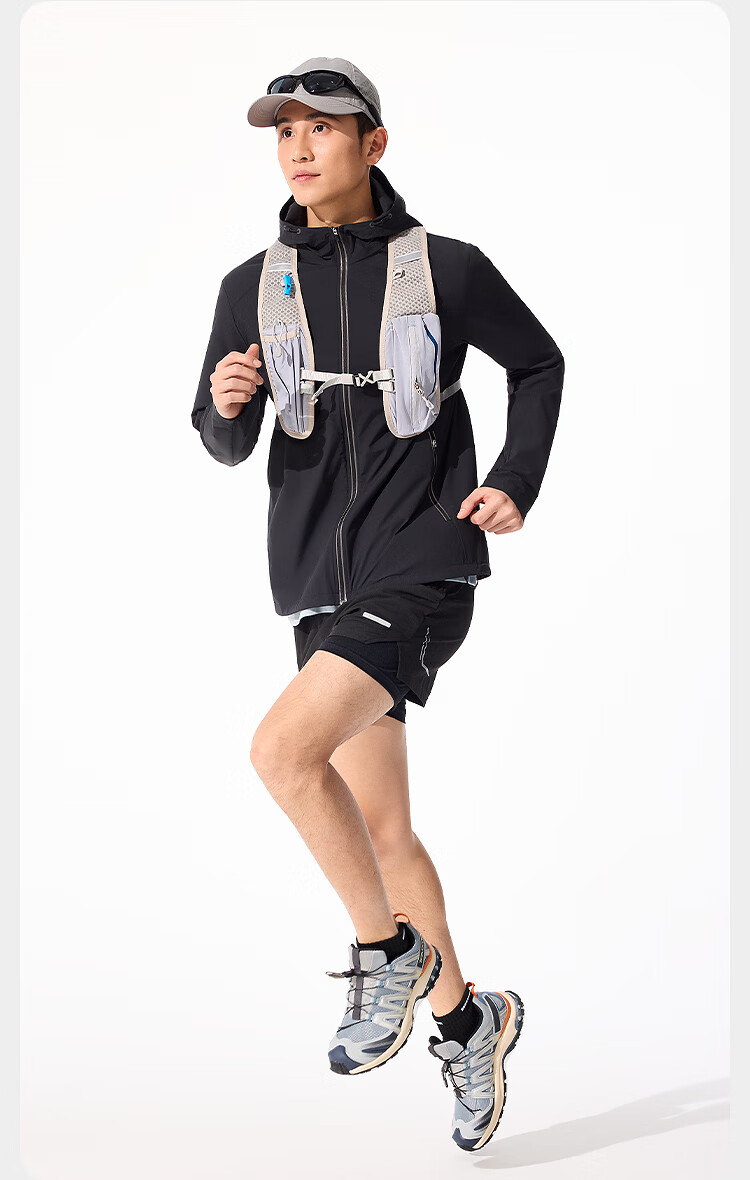 Bosideng Summer Casual Sports Original Yarn Sun Protection Jacket for Men UPF100+ UV Protection Loose Travel Coat 9