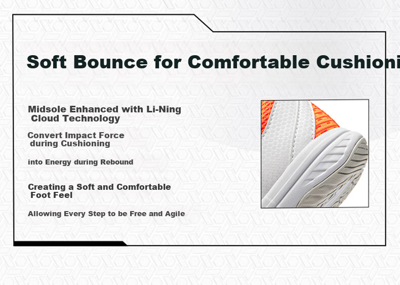 Li-Ning Children's Table Tennis Shoes, Professional Training And Competition, Non-Slip, Wear-Resistant, Breathable Sports Shoes, Fluorescent Orange, Size 32 3