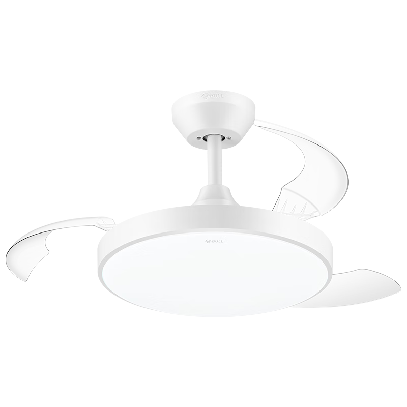 BULL Ceiling Fan Light for Dining Room, Bedroom, Living Room GF06DT/36 Inch 48W Fan Light with Four-Level Timer, Installation Included