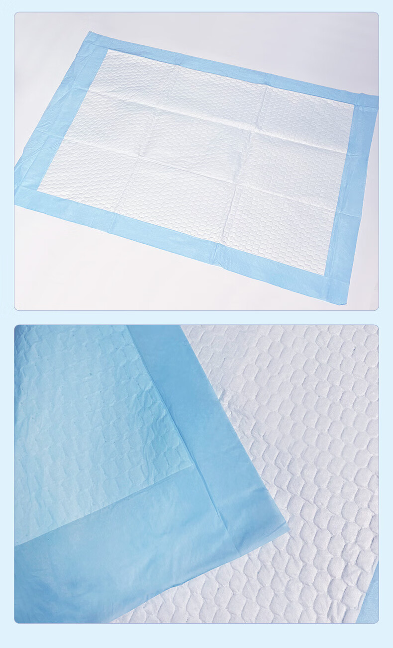 Lansaisi Adult Care Pad, Disposable Incontinence Pad, Nursing Bed Mat, for Elderly, Infants, Postpartum Women, 60*90*50 Pieces 1