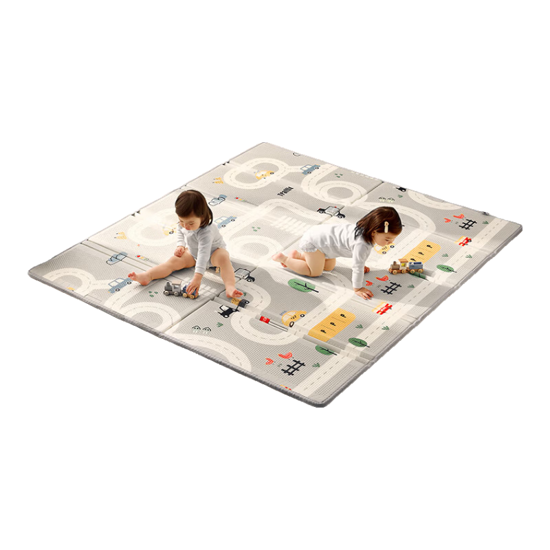 October Crystal Baby Folding XPE Crawling Mat Non-Toxic Thickened 1.5x2m 2cm Car Floor Mat