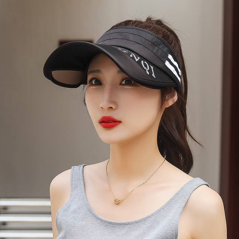 Jiancai Sun Hat for Women, Summer Visor Sun Hat, Outdoor UV Protection Beach Cool Cap, Wide Brim Sun Protection Hat for Me