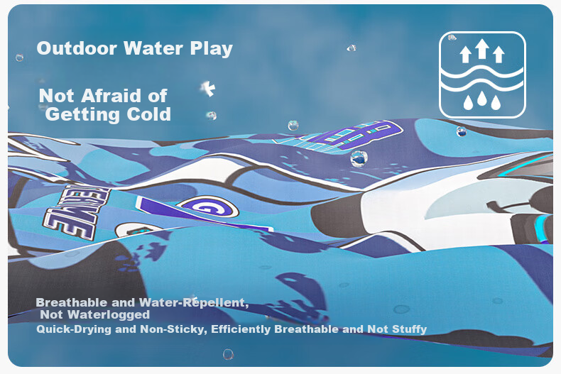 WATERTIME / Shuichuan Children's Swimwear for Boys, New Style Long-Sleeve And Long Pants, Diving Hot Spring Warm Quick-Dry Sun Protection Suit 5
