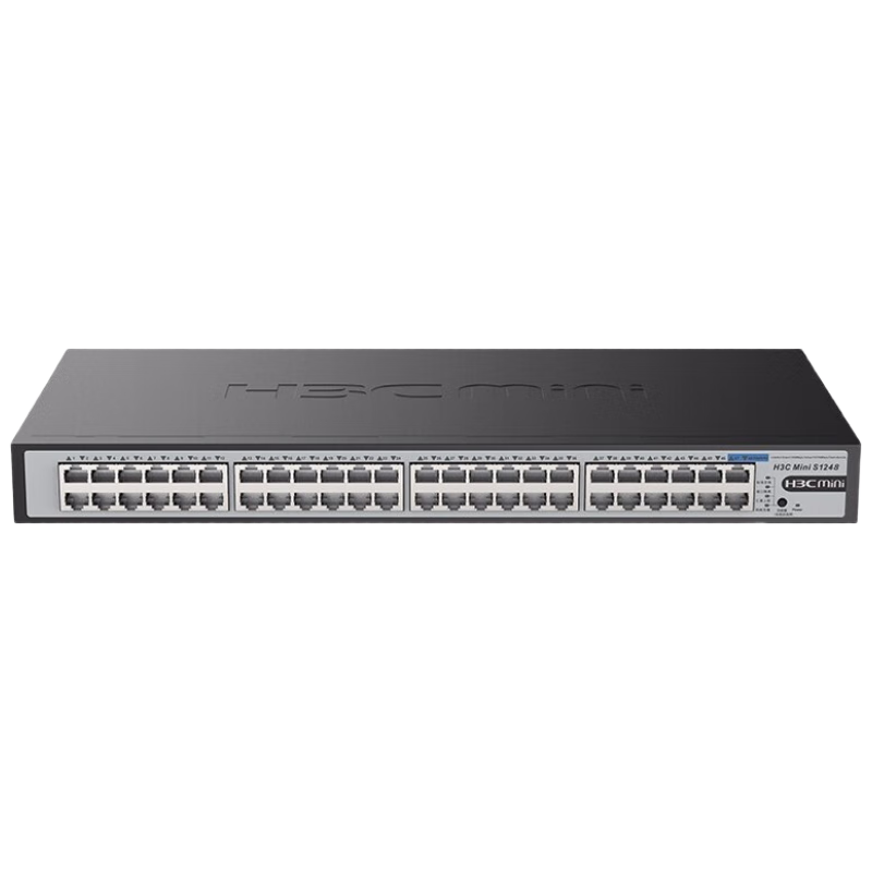 H3C S1248 48-Port Gigabit Switch with 1m Ethernet Cable MINI Series Enterprise-Level Unmanaged Switch Security Surveillance Network Splitter