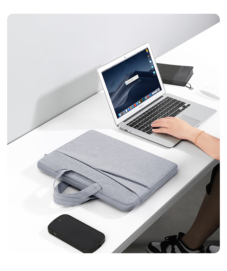 BUBM Laptop Sleeve for Apple, Dell, And ASUS Computers, Handheld 13.3-Inch Air Pro Notebook Protective Case, Thin Briefcase, Business Inner Bag for Men And Wome 9