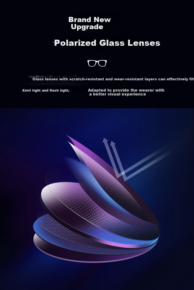 CAPONI Sunglasses for Men, High-Definition Polarized Aviator Glasses, Driving Glasses, UV Protection, Sun Protectio 3