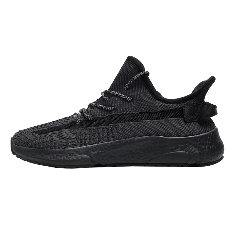 Chudun Chef Shoes Non-Slip Autumn Breathable Oil-Resistant Kitchen Restaurant Work Casual Shoes Unisex Size 41 Black