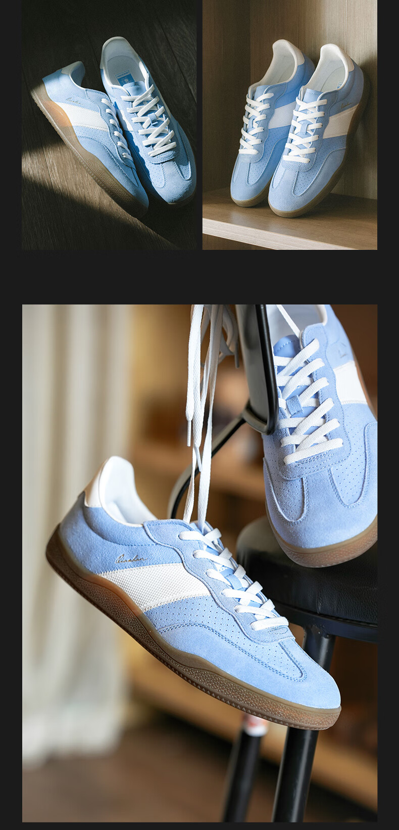 QIAODAN Women's Skateboard Shoes, T-Toe Shoes, Wave Thin-Soled Training Shoes, Sports Skateboard Shoes, Classic Couple Dopamine Outfit 14