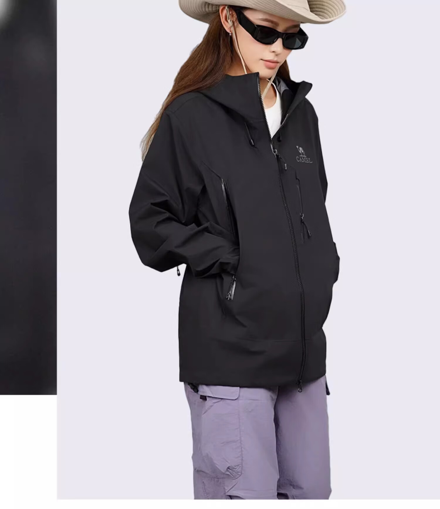 CAMEL [King Armor] Linyue Softshell Jacket Spring Summer New Professional Hard Shell Euro-Tech Windbreaker S 19