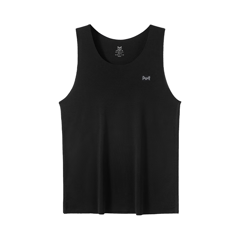 MiiOW Modal Men's Tank Top, Lightweight Summer Undershirt for Men, Sleeveless Sports Vest, Seamless Racerback Vest