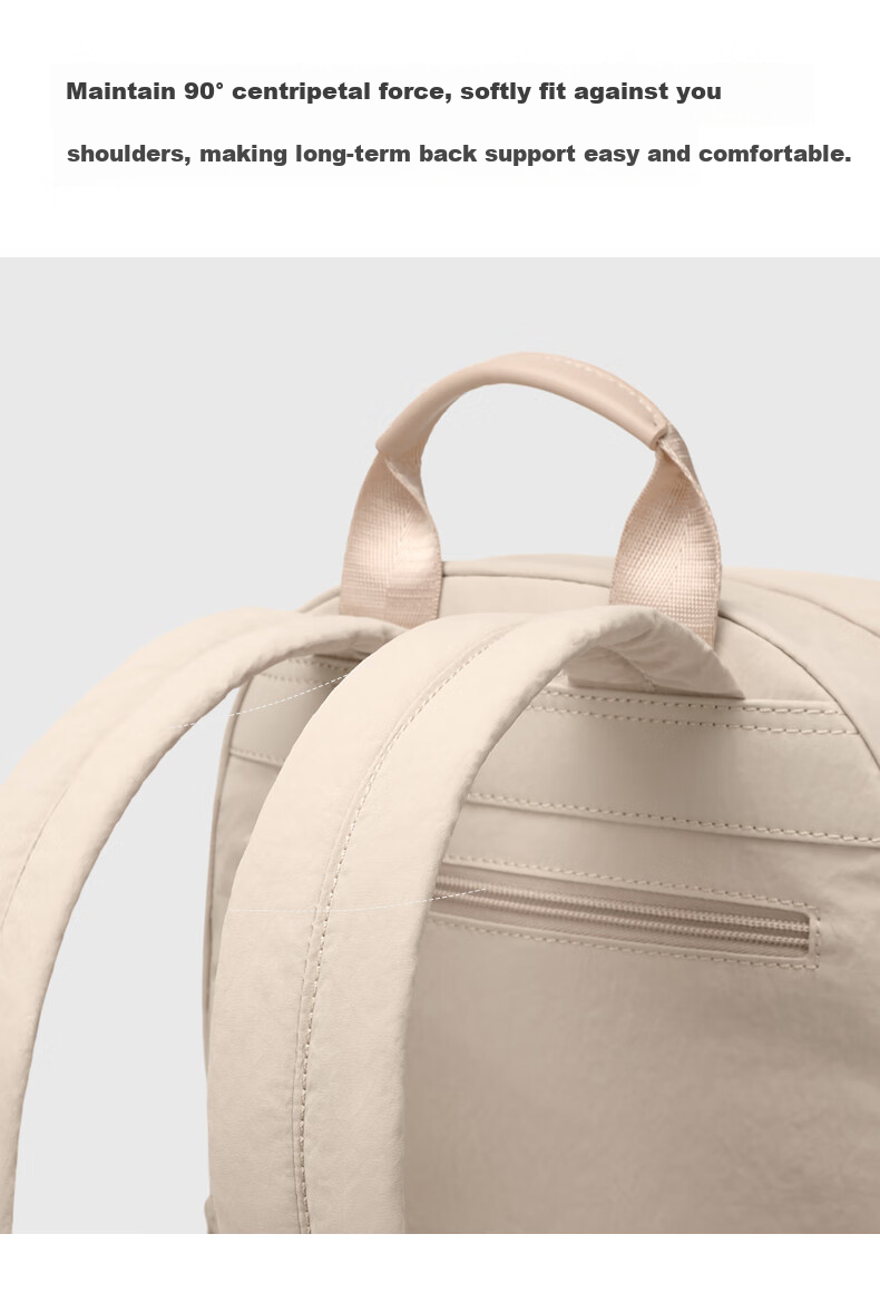 GOLF Backpack for Women, Casual Backpack, Student Schoolbag, IPad And Laptop Bag, Versatile Commuter Bag, Women's Handbag, Travel Bag 6