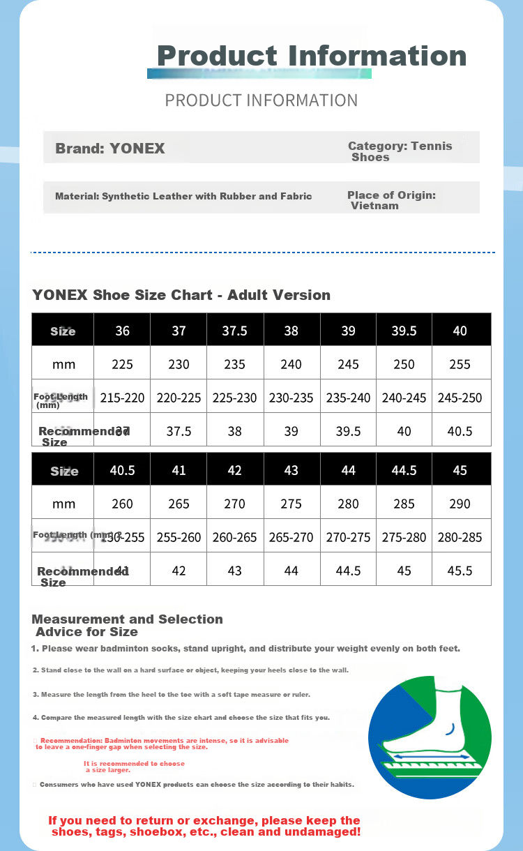 YONEX Tennis Shoes, Breathable, Shock-Absorbing, Non-Slip, Wear-Resistant, SHTAAMAEX White/black, Size 40 7