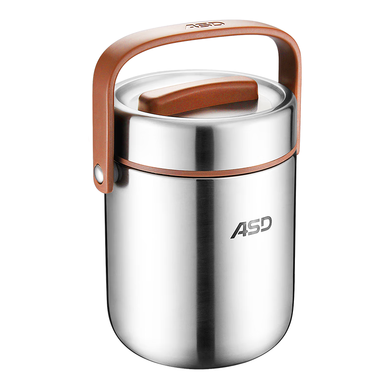 ASD Lunch Box Insulated Pot, 316L Stainless Steel Vacuum Insulated Container, 2.0L Portable Insulated Lunch Box, RWS20T10WG