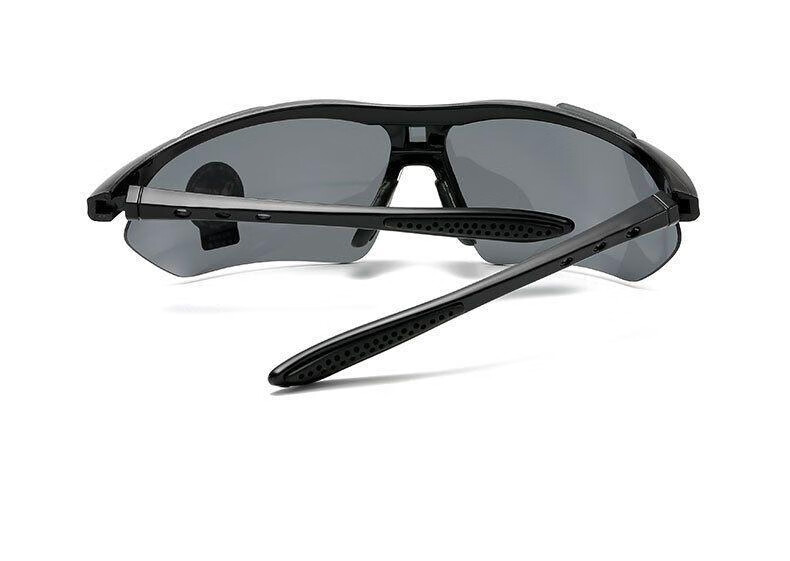 Mumujian Cycling Windproof Outdoor Hiking Goggles Sunglasses, Black Frame with Gray Lenses [Cycling Windproof Goggles] 5