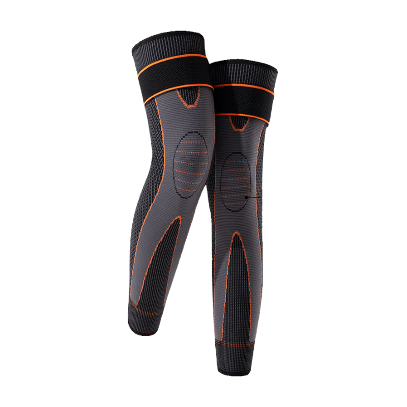 LAC Self-Heating Knee Brace, Warm, for Cold Legs, Sports Knee Support, Knee Protection Device, Compression, Non-Slip, Knee Size L