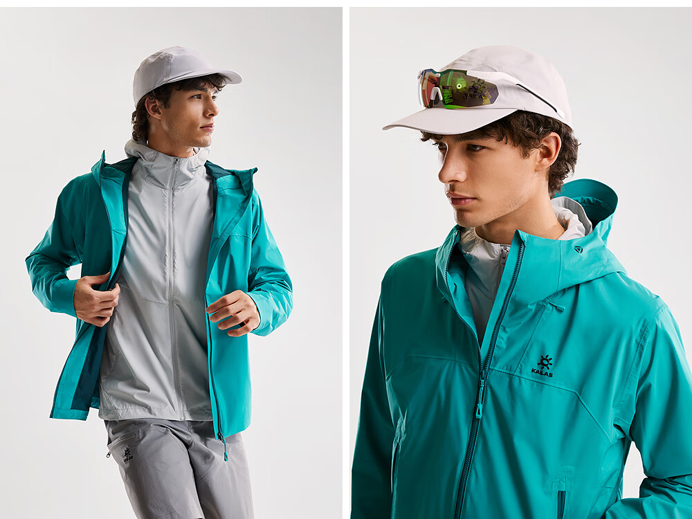 KAILAS Thunderbird LT Hooded Soft Shell Jacket, GTX Windproof Lightweight Breathable Mountaineering Hiking Coat for Me 4