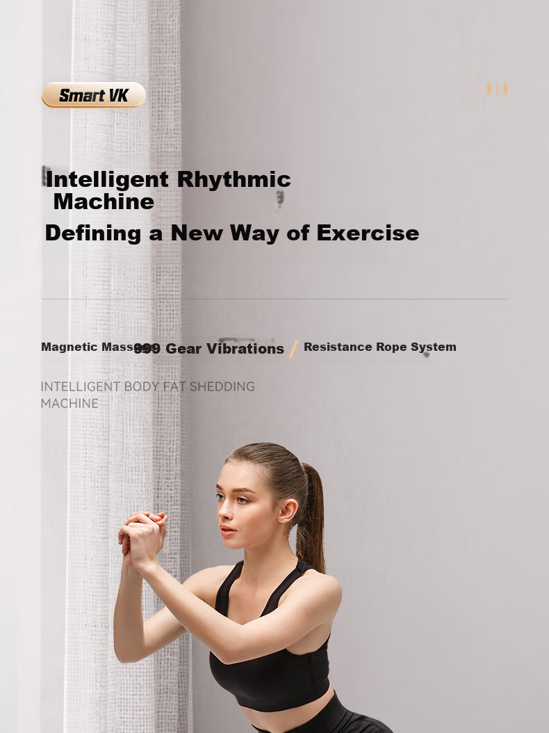 Smart VK Fat Burning Machine, Vibration Machine, Rhythmic Weight Loss Equipment, Lazy Person's Belly Slimming Device, Fat-Burning Vibrator for Home Fitness 1