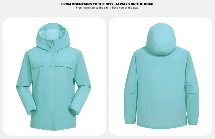 Pioneer Camp Suzaku Men's Summer Outdoor Lightweight Sun Protection Jacket Loose Hooded Coat UV Protection UPF50+ 24