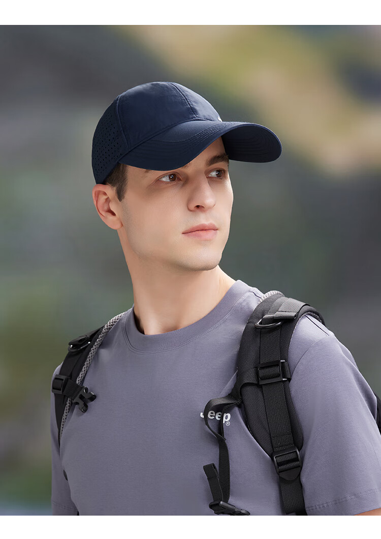 JEEP Baseball Cap for Men And Women, Summer Mesh Quick-Dry Sun Hat, Sports Casual Hiking Cap 32