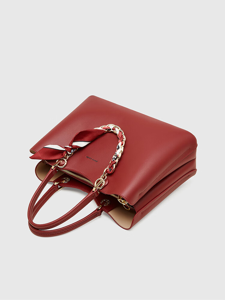 Pierre Cardin Women's Handbag, Tote Bag, Shoulder Bag, Crossbody Bag, Commuter Bag, Mom Bag, Holiday And Birthday Gift, Brown, with Free Gift Box 18