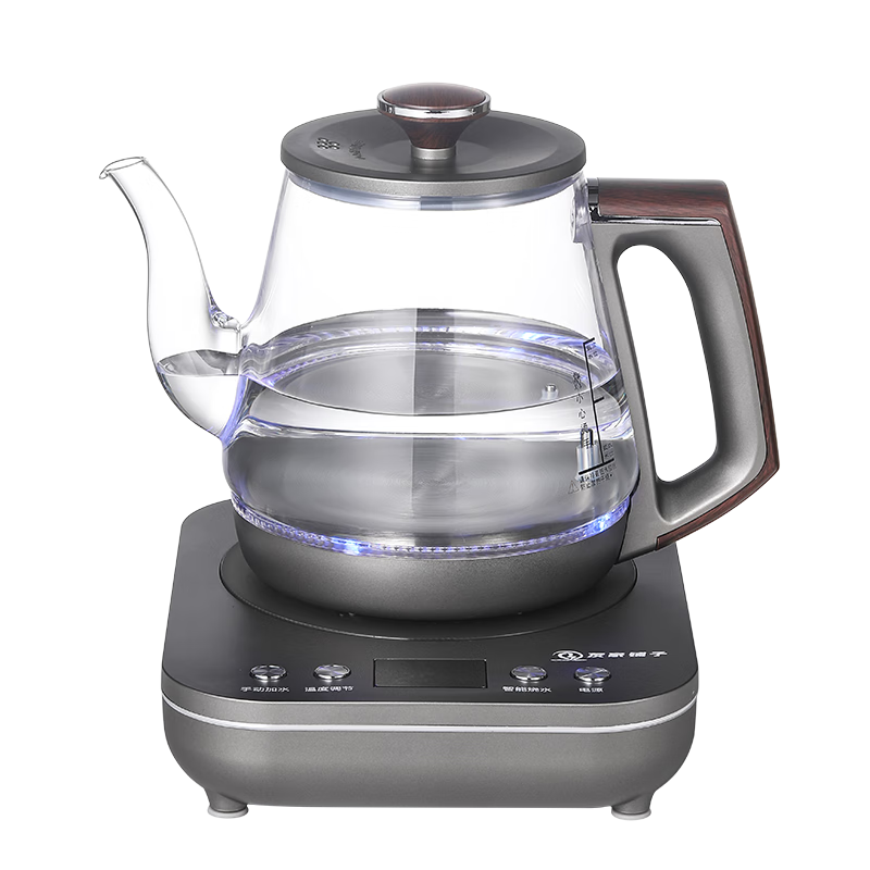 Biooner Fully Automatic Electric Kettle, Water Boiler, Glass Water Heater for Tea Table, Integrated Tea Table And Coffee Table, Tea Brewing Utensils, Electric Tea Stove with Water Pump RY-D3 with Handle for Filling Water
