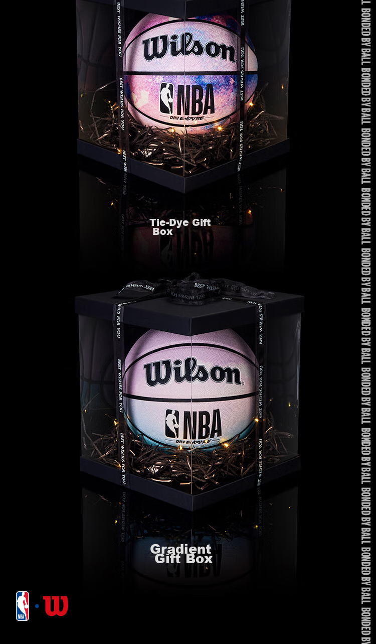 Wilson Official NBA DRV ENDURE Series Tie-Dye Design Pattern Random Indoor/outdoor Size 7 Basketball 6