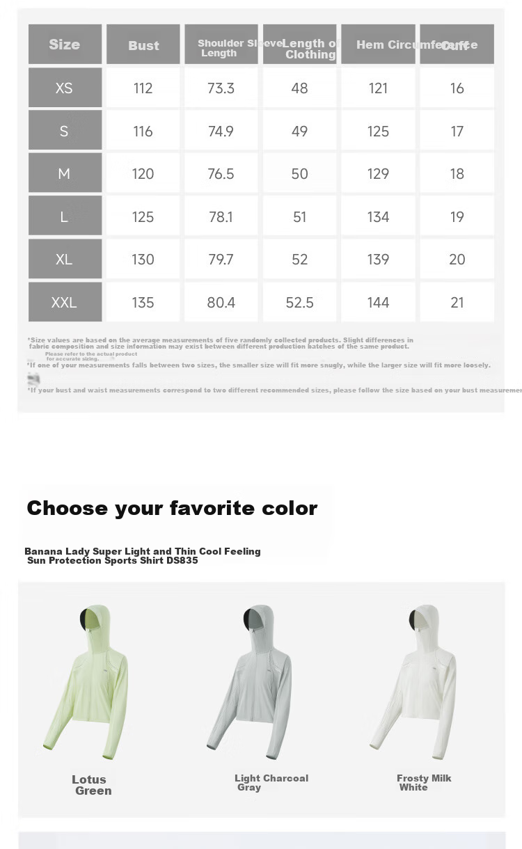 Beneunder Women's Sun Protection Clothing, Summer Ultra-Light Cool-Feeling Sun Protection Garment, Outdoor Sports Loose Jacket DS835 22