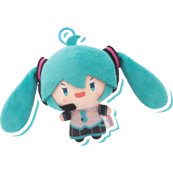 LDCX Hatsune Miku Ponytail Swinging Fufu Merchandise, Plush Doll, Birthday Gift, Bad Boy Style