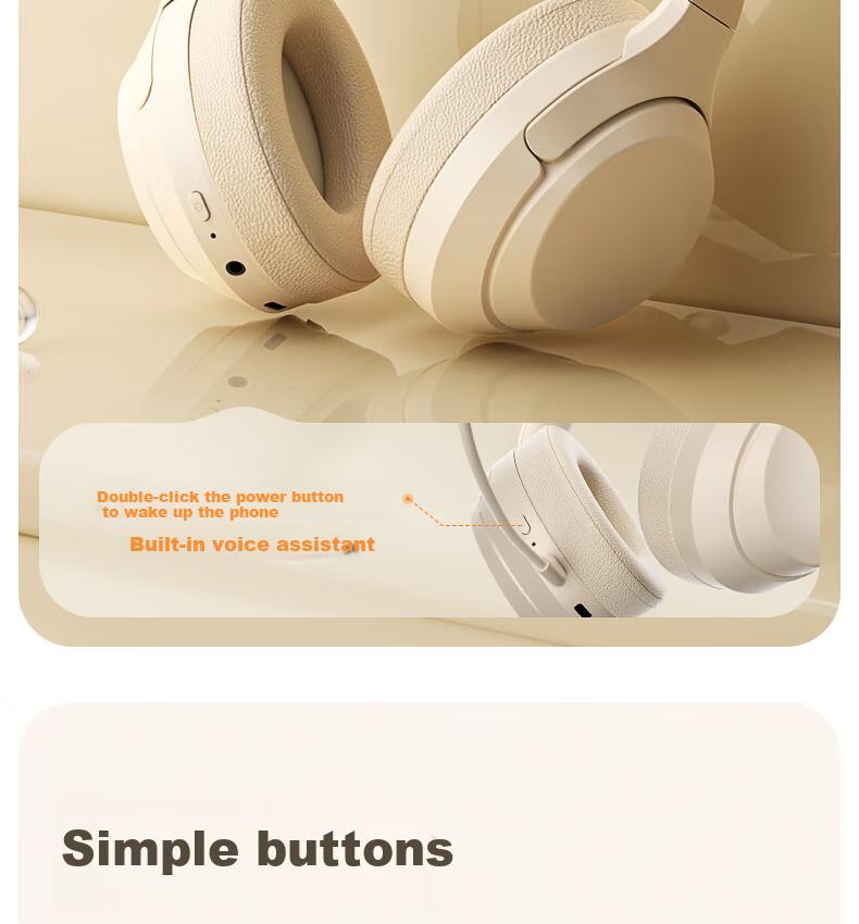 IKF Fkids H2 Over-Ear Bluetooth Wireless Headphones, Professional Recitation And Memorization Headphones, Immersive Student Online Class English Exam Learning And Memorization Specialized 25