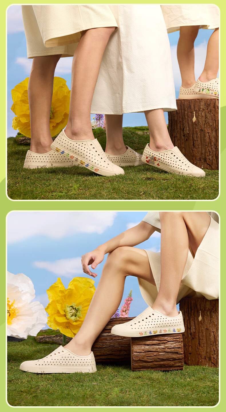 Native Perforated Shoes Guardian Series Outdoor Beach Sandals for Men And Women, Summer Slippers, Non-Slip, Odor-Resistant, Breathable, Versatile 9