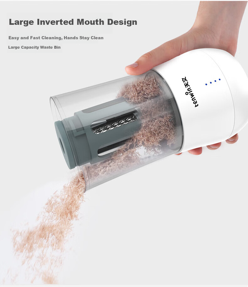 TEN-WIN Automatic Electric Pencil Sharpener for Sketching, Art Students' Carbon Pen Sharpener, Study Stationery Pencil Sharpener MS5301-6 13