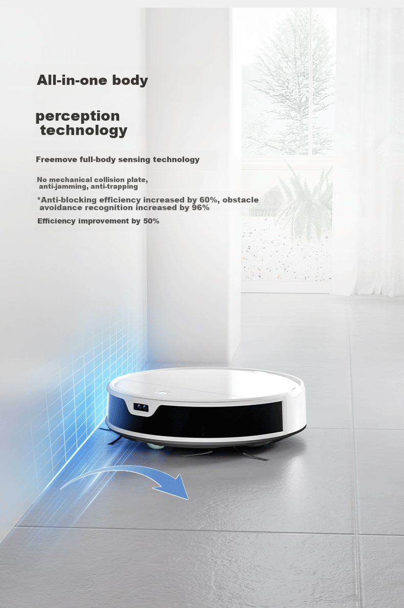 OKP K5 Ultra [Upgraded Version of K5pro] Robot Vacuum Cleaner, All-In Sweeping And Mopping, TOF Laser Navigation, Intelligent Home Path Planning, Compact Body with Automatic Suctio 6