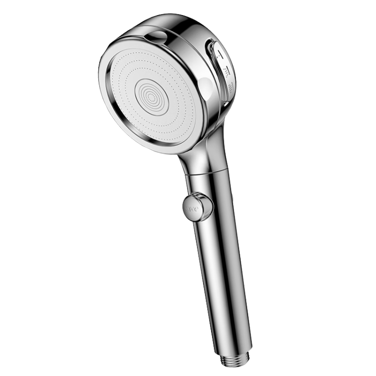 MICOE Shower Pressure-Increasing Head, Pressurized Bathroom Single-Hand Shower Head, Electroplated Single-Hand Shower Head HS204
