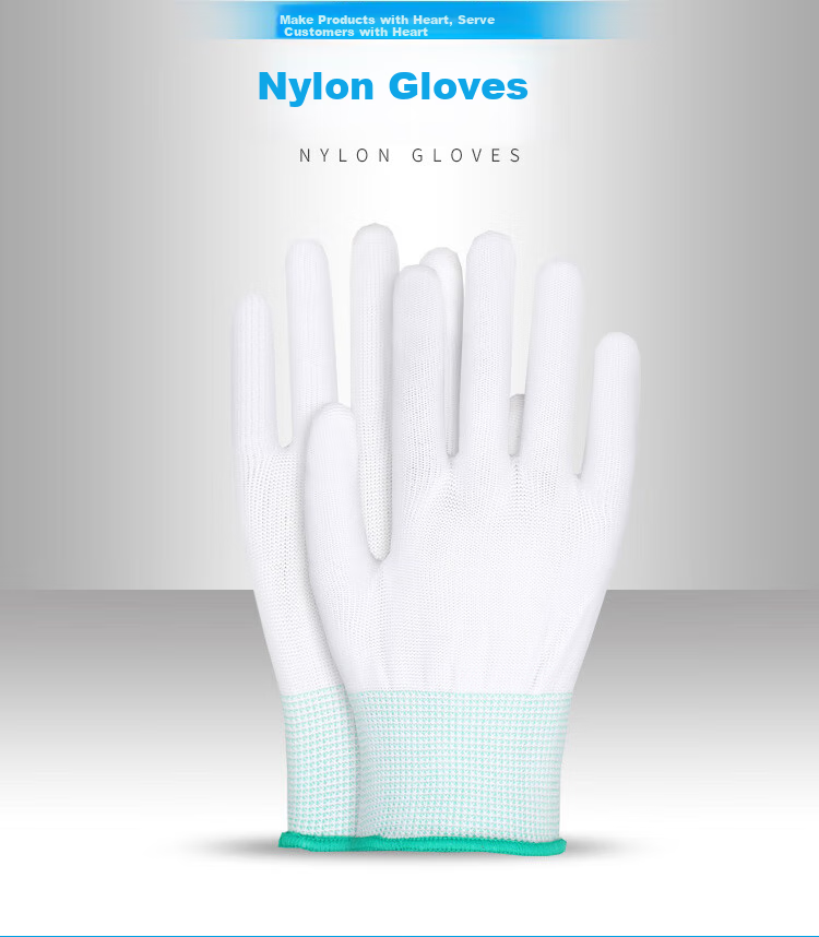 BAIGE Nitrile Coated Gloves, Wear-Resistant, Oil-Resistant, Acid And Alkali Resistant, Non-Slip, Breathable, Protective Work Gloves, 12 Pairs [Full Weight] CW064066 1