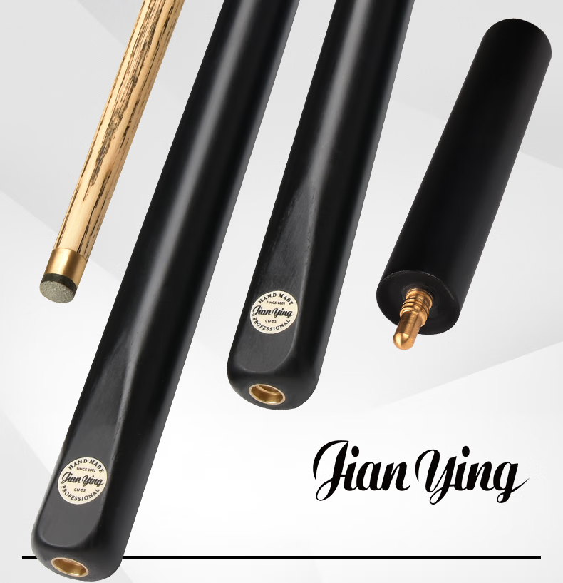 Jianying Billiard Cue Snooker Cue Handmade Black 8 Small Tip Cue Jianying Black 10.2mm Cue 1