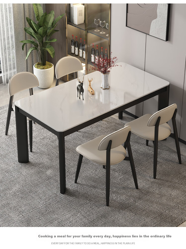 Shidaijiaju Minimalist Nordic Dining Chair, Modern Simple Home Desk Chair with Backrest, High-End Makeup Chair, Gray, Set of 2 11