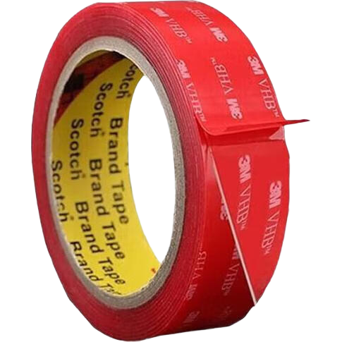 3M Double-Sided Tape, Strong Adhesive, Invisible, Transparent, Heat-Resistant, Specially Designed for ETC, Model 4910, Width 10MM * Length 3 Meters