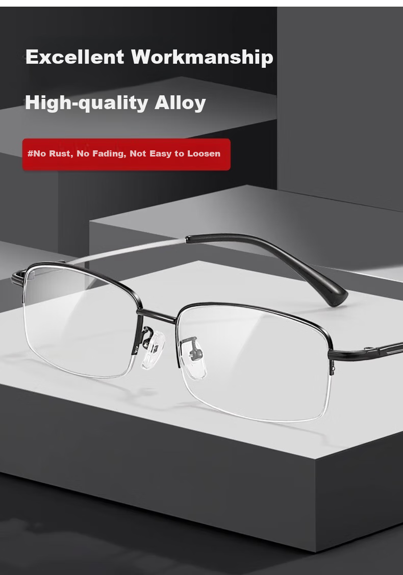 GOGOSOON Ultra-Light Reading Glasses for Men, High-Definition Anti-Blue Light Presbyopic Glasses, Premium Genuine Product for Middle-Aged And Elderly 8