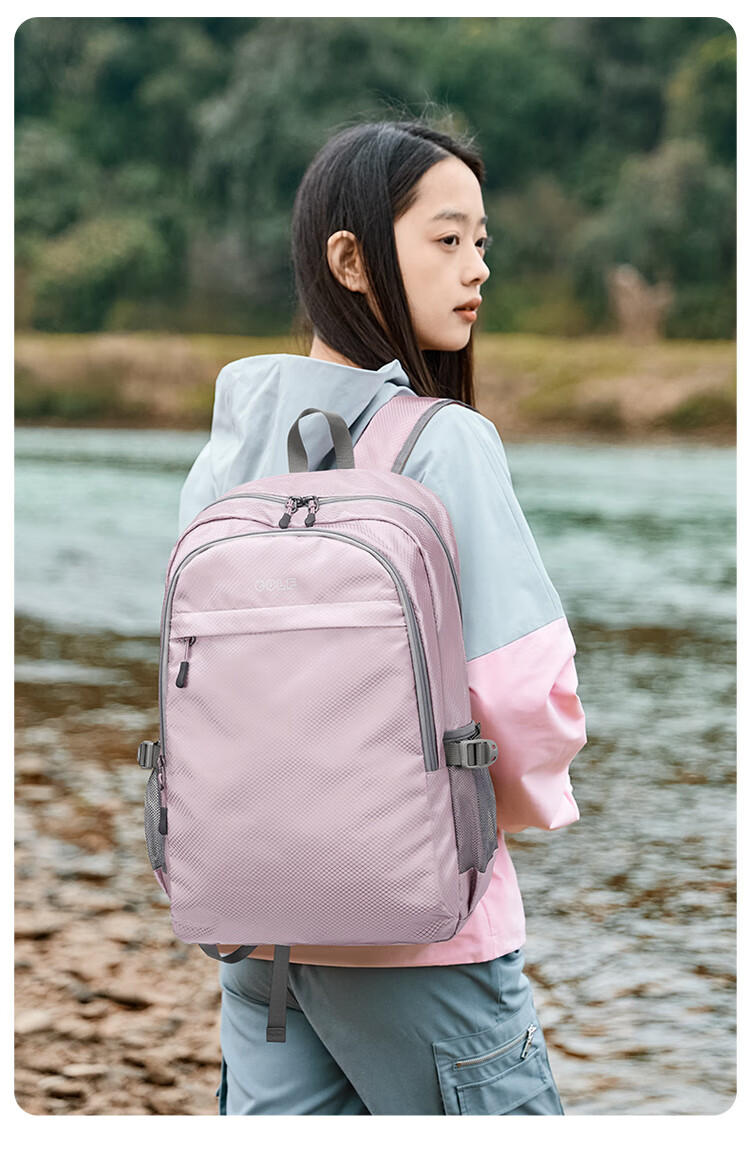 GOLF Foldable Backpack for Men And Women, Water-Resistant Outdoor Travel Sports Bag, Lightweight Student Schoolbag 8