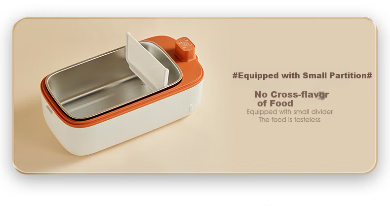 LIFE ELEMENT Rechargeable Electric Lunch Box, No Water Required, Student Lunch Box, Portable, Car-Friendly/USB Rechargeable Power Bank, Freezing Food Storage Container, F79-01 10