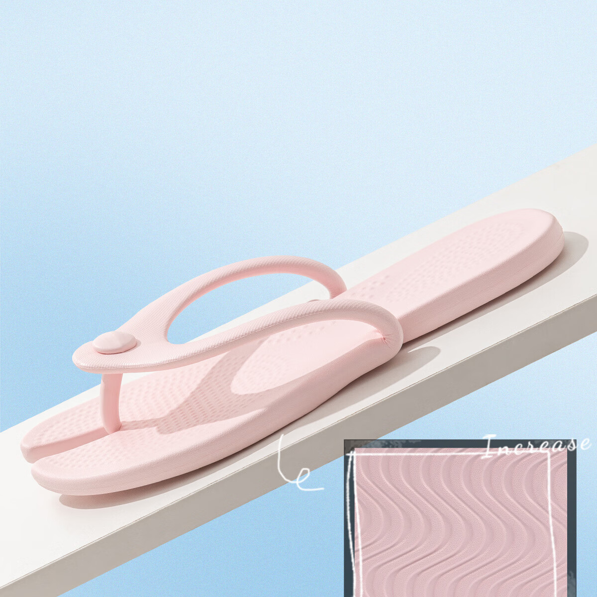 Grace Travel Slippers Women Summer Portable Foldable Bathroom Shower Non-Slip Flip Flops Disposable Cool Slippers Men Business Trip 4