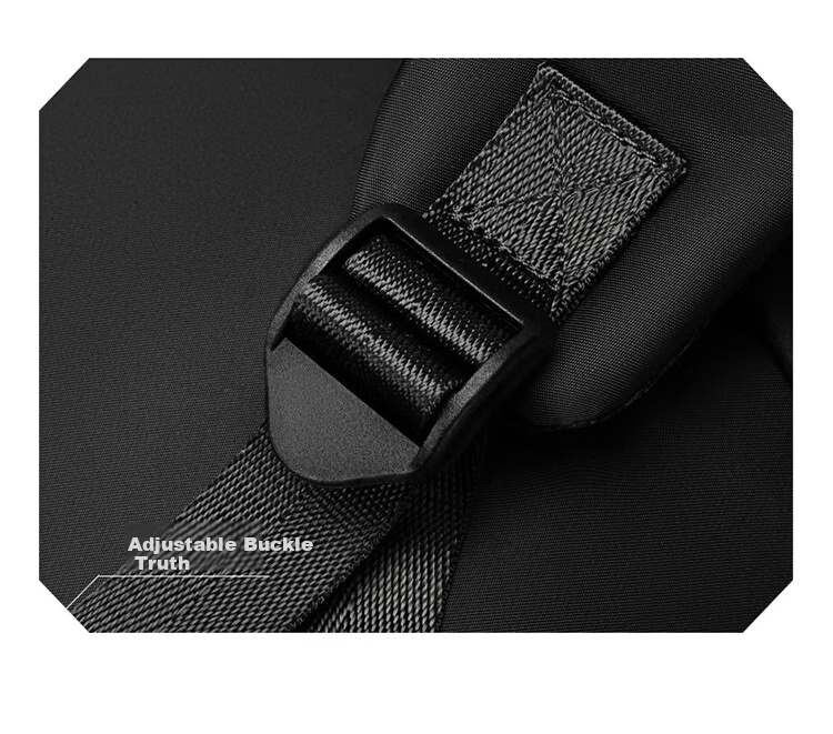 GOLF Laptop Backpack for Men, 17.3-Inch, Huawei Notebook, Business Travel Backpack, College Student Schoolbag, Black 16
