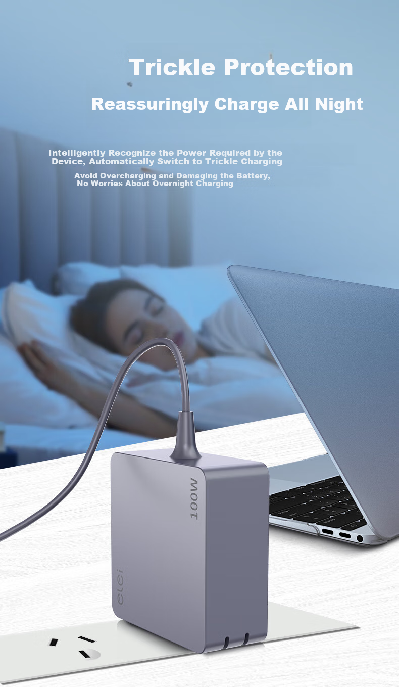 Elei ASUS Fast Charging Type-C Laptop A20-100P1A K3502Z Power Adapter, 20V5A Cable, Switchable Enhanced Mode, 100W 5