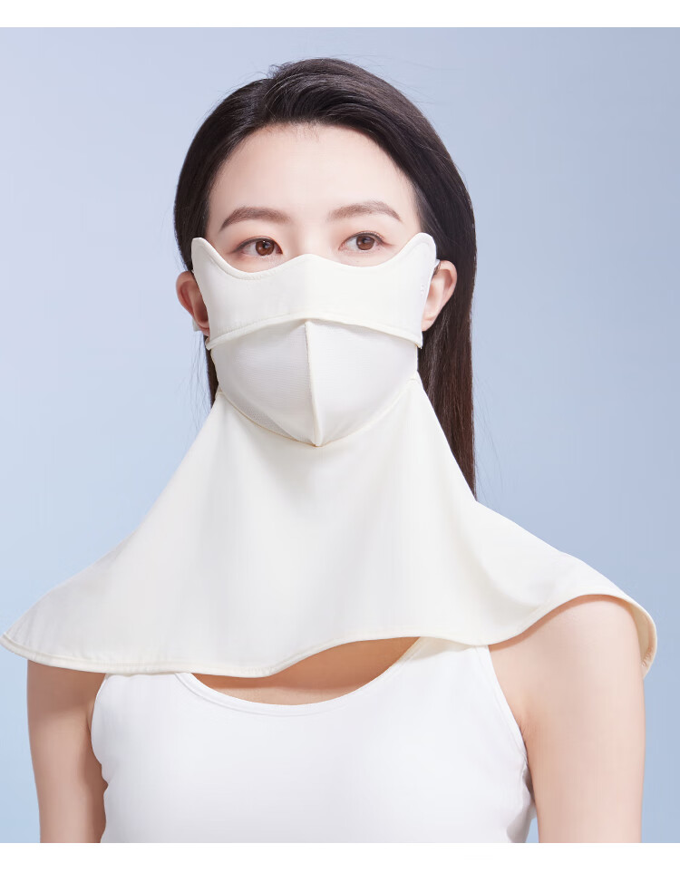 Hodo Women's UPF50+ Sunscreen Face Mask Summer Cooling Breathable Sun Protection Neck Guard UV Protection Face Bikini 15