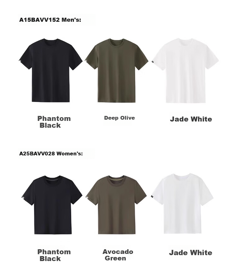 CAMEL Men's Round Neck T-Shirt, Loose-Fitting, Solid Color, Cotton, Breathable, Cool-Feeling, Sports Short Sleeve, A15BAVV152 13