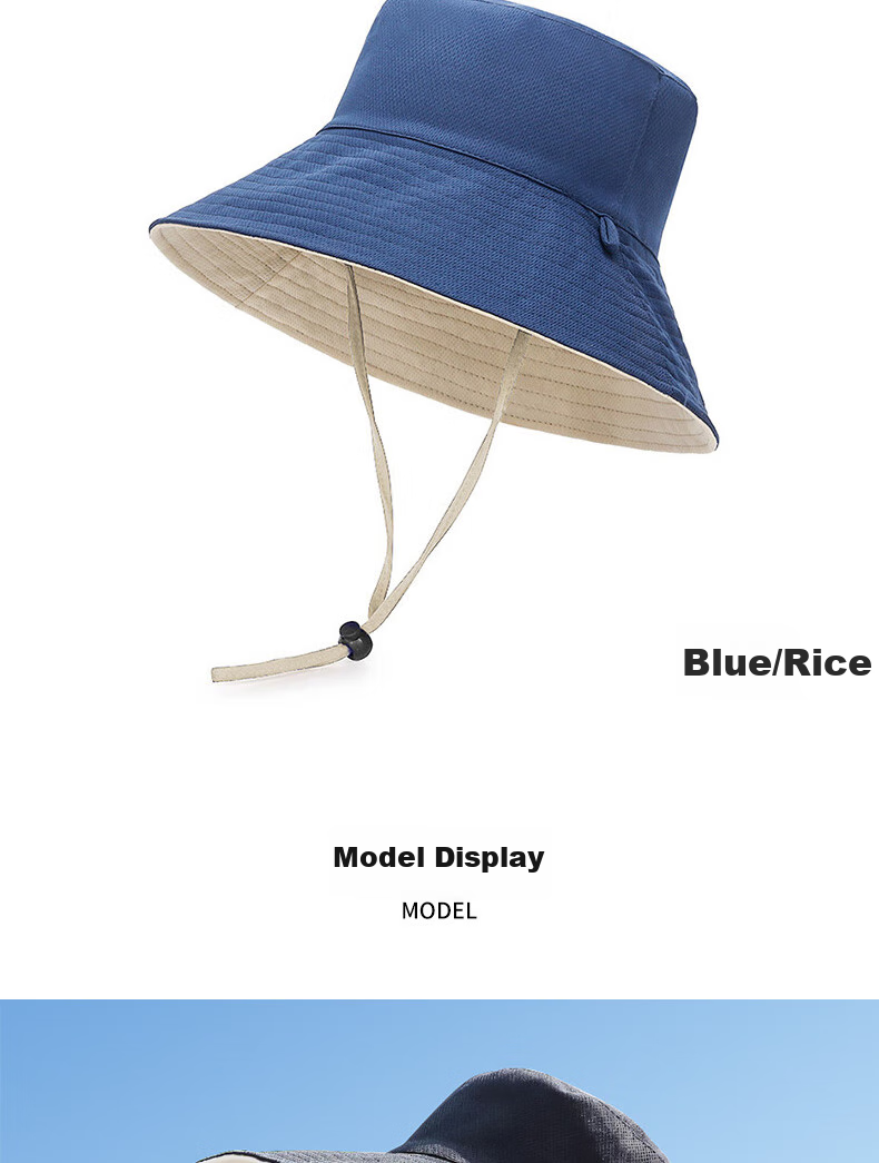 CARTELO Sun Hat, Fisherman Hat for Women, Summer UV Protection, Wide Brim Face-Covering Sunhat, Reversible 12