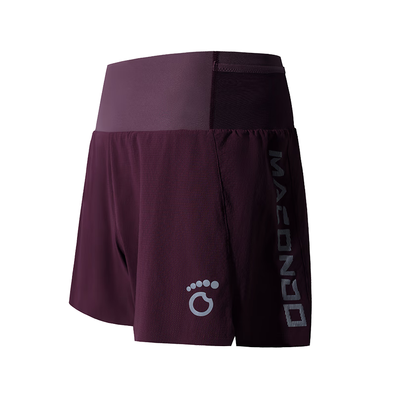 Macondo Original Night Running Quick-Dry Cooling Antibacterial Three-Pocket Storage Running Sports Pants Cherry Red Men’s L